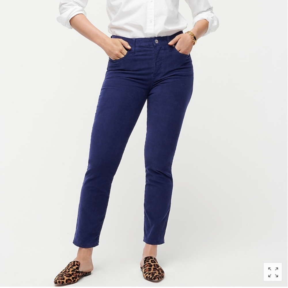 Vintage straight pant in garment-dyed corduroy